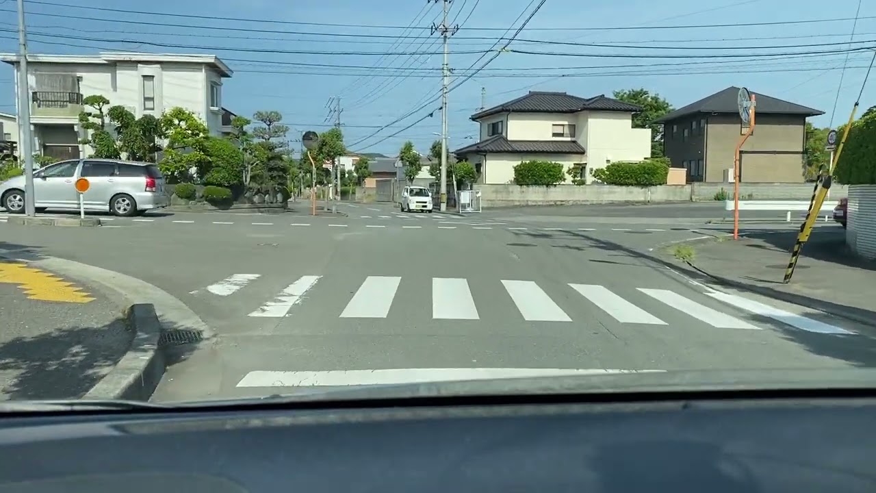 徳島県 しらさぎ台 かつて東急が開発した住宅街 田園都市線沿線のような町並み