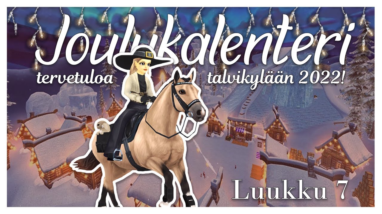 Talvikylä 2022 | Joulukalenteri luukku 7 | SSO Suomi