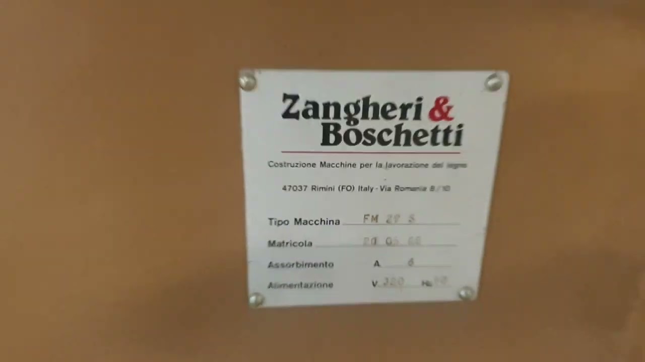 SCM FM 29 S (Zangheri & Boschetti)