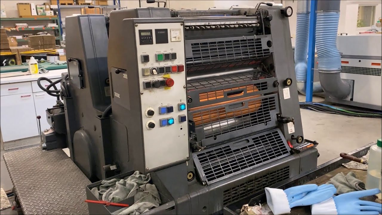 Heidelberg GTOZ 52 + N+P  1991 + UV DRYER