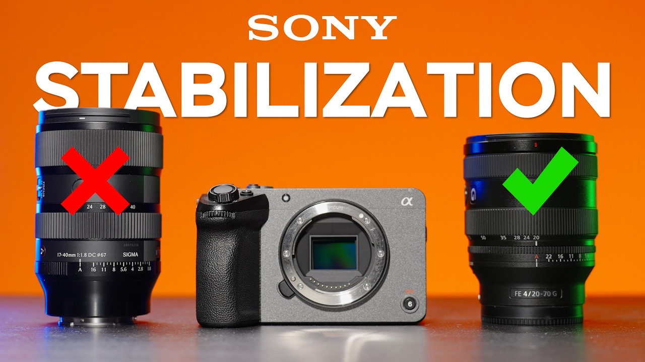 Sony Stabilization vs 3rd Party Lenses Explained