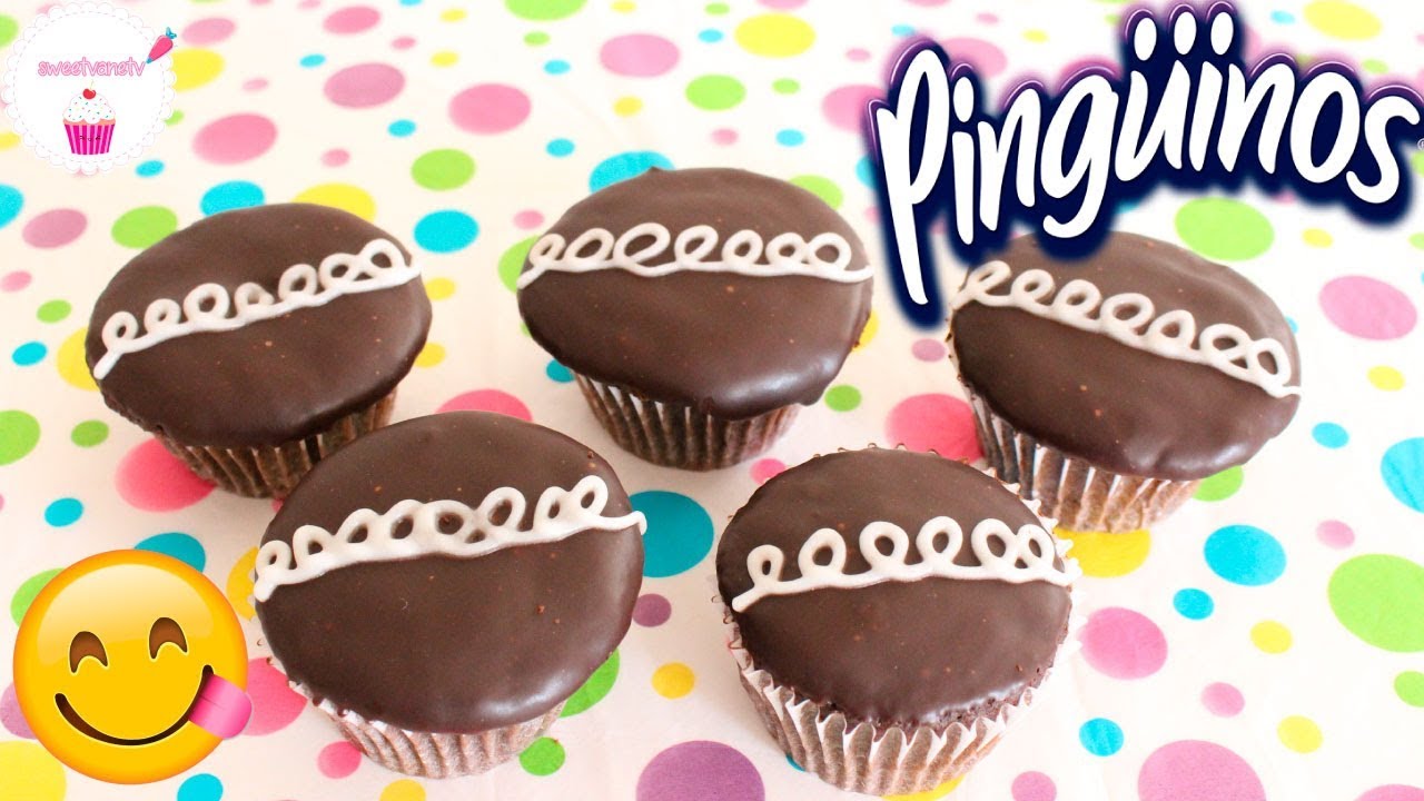 PINGÜINOS pastelitos de chocolate con Rubén Aleman | Postres de Vane