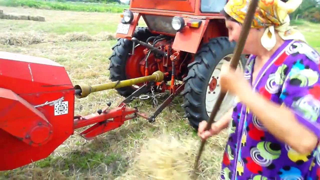 Тюкуем солому . Пресподборщик.!!!