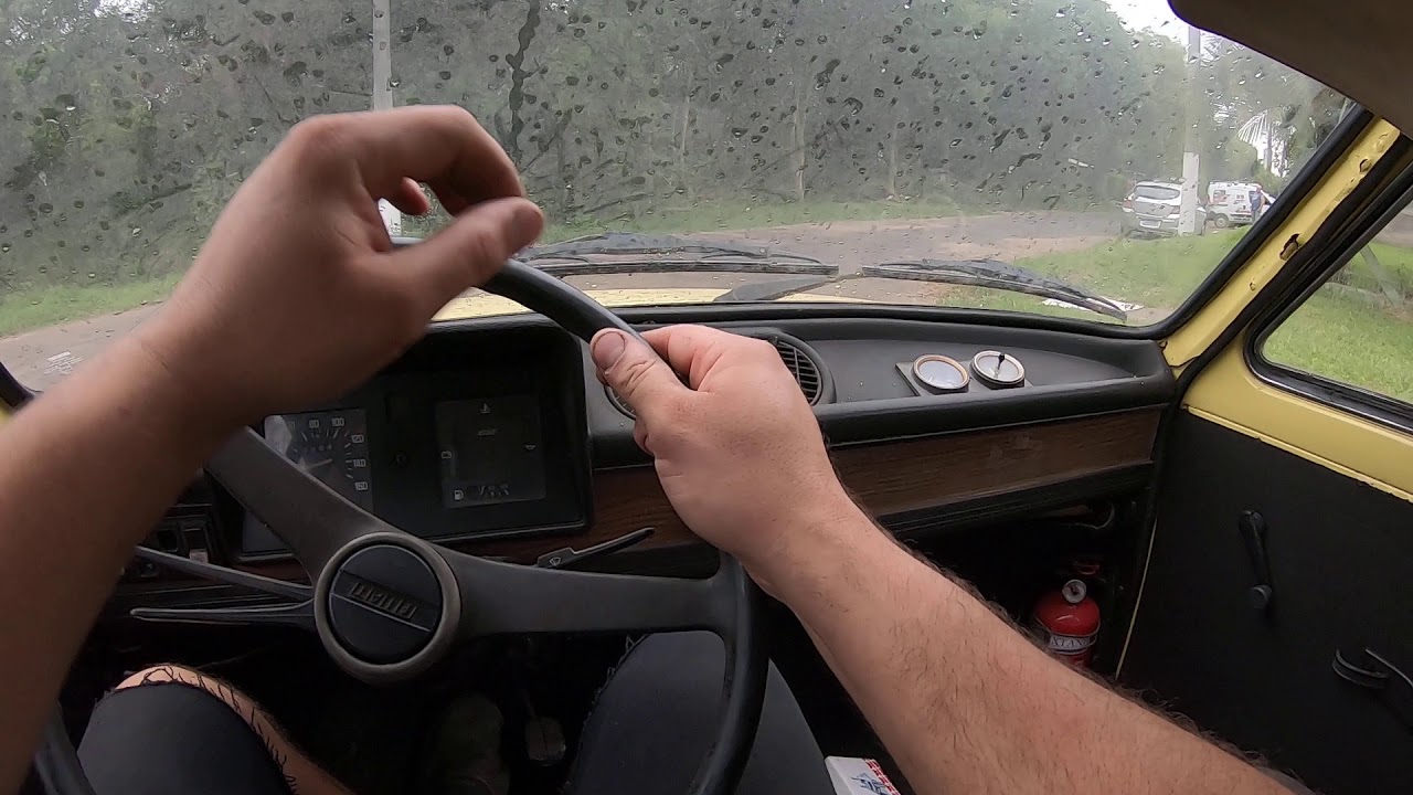 Fiat 147 (Quindin), teste de rodagem.