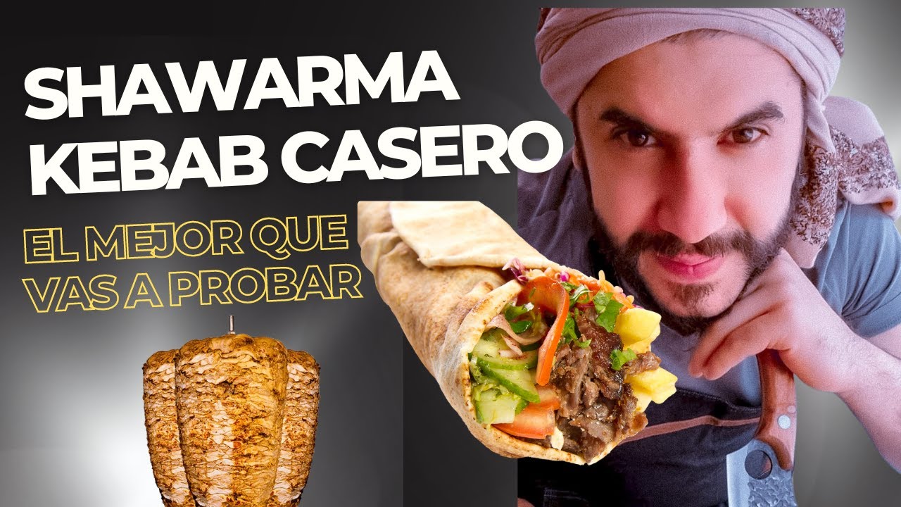 KEBAB DE CARNE ME LO ENSEÑO UN CHEF EXPERTO: Cómo prepararla perfectamente