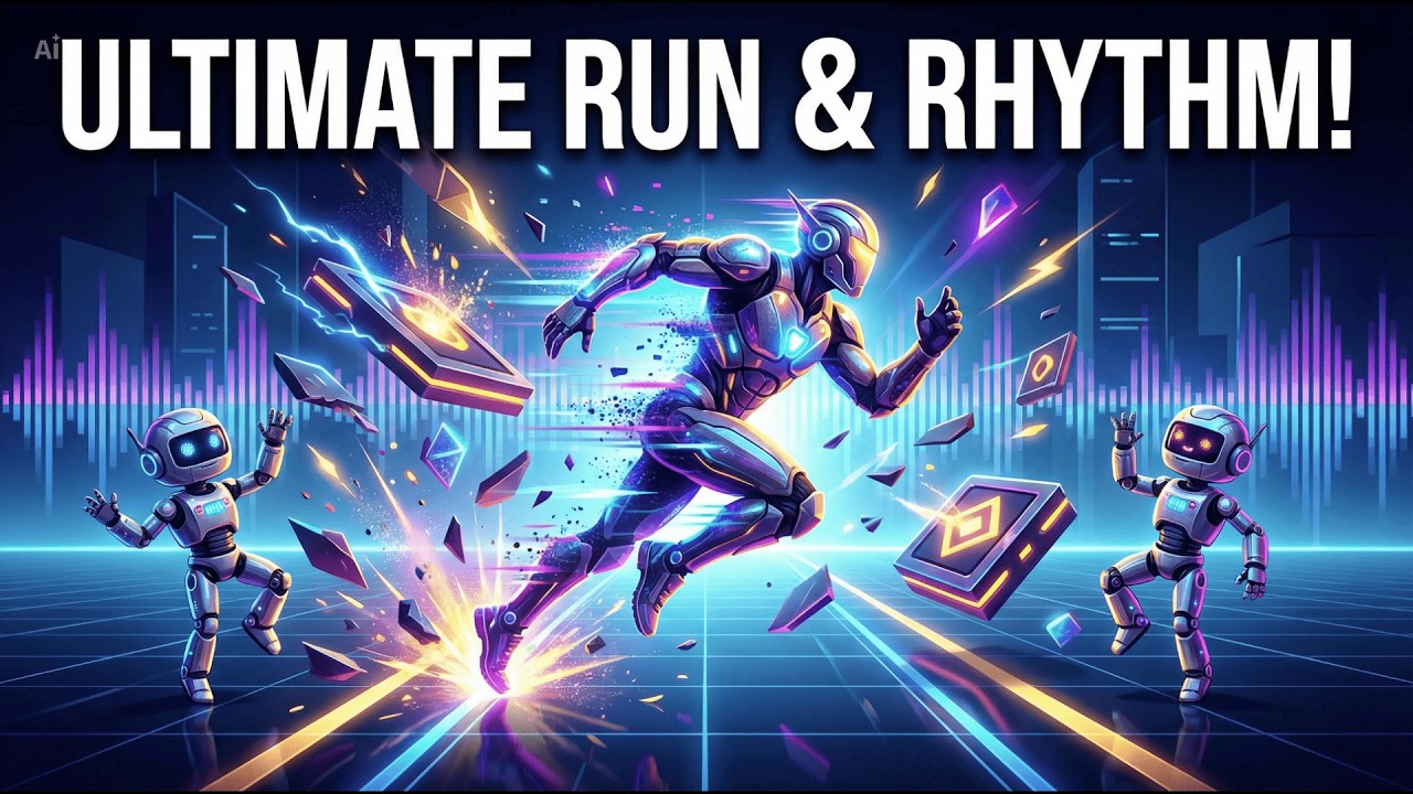 BEAT SABER Immersive interactive warm-up | Neon rhythm game | Viral interactive game ⚡