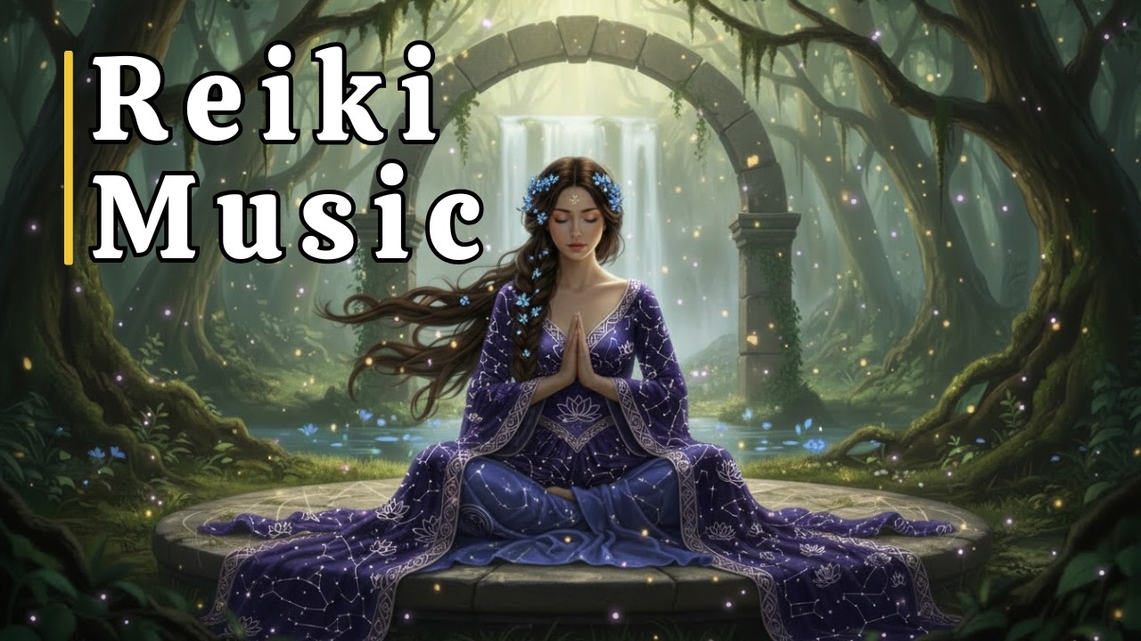Cleanse Your Aura Of Toxic Emotions While Gentle Waves Ease Mental Tension • Reiki Music