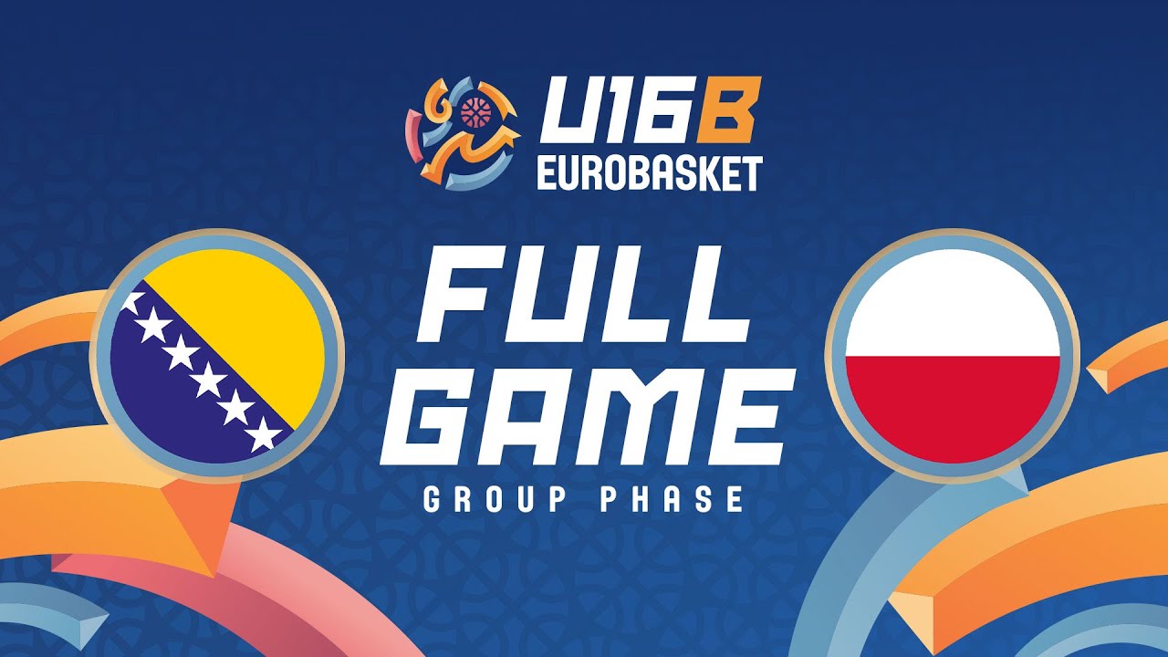 Group Phase | Bosnia and Herzegovina v Poland | Full Basketball Game | FIBA U16 EuroBasket 2025 DivB