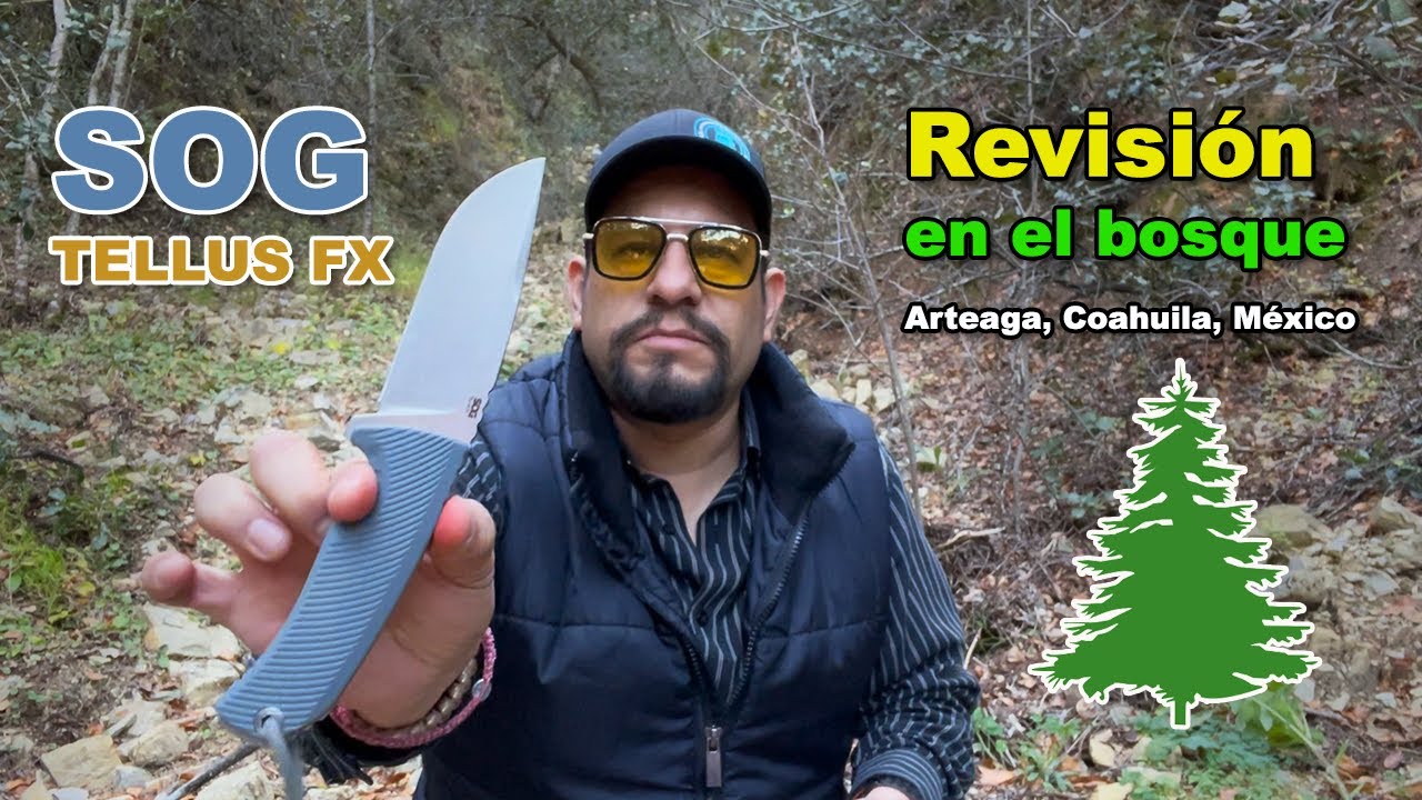 SOG TELLUS FX - Revisión en el bosque #bushcraft #camping #edc #cuchillo #Monterreal #outdoor #sak