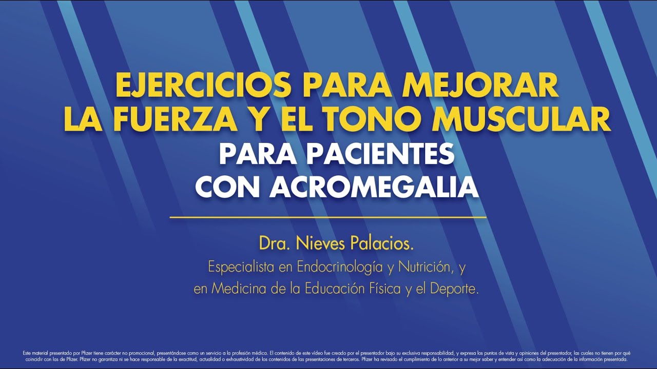 Ejercicios para mejorar la fuerza y el tono muscular I · Dra. Nieves Palacios
