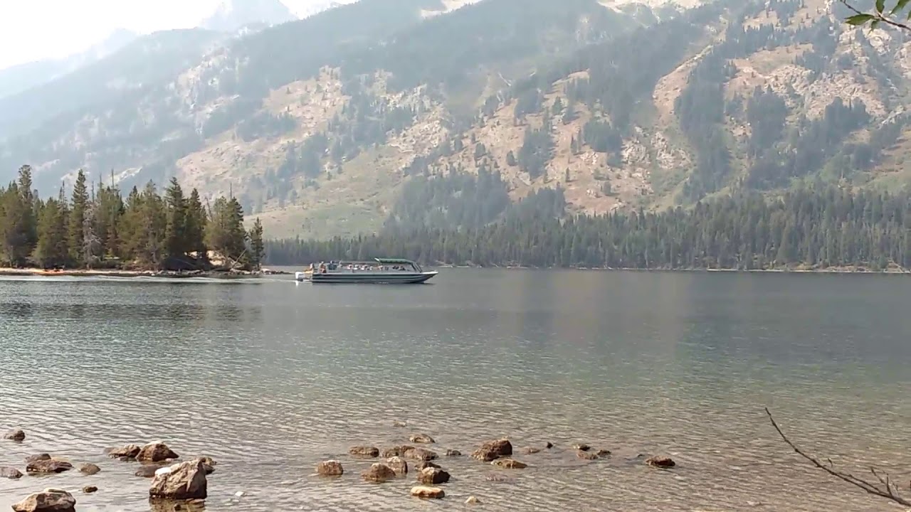 Jenny Lake Boat tour-Grand Teton National Park