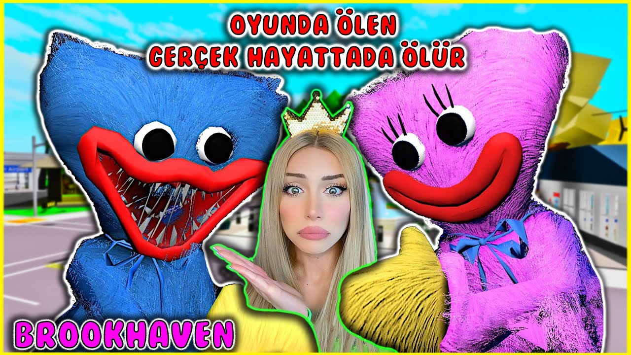 😱 OYUNDA ÖLEN GERÇEK HAYATTADA ÖLÜYOR ! 😵🔫 | ROBLOX BROOKHAVEN HUGGY WUGGY HİKAYE ! 😱