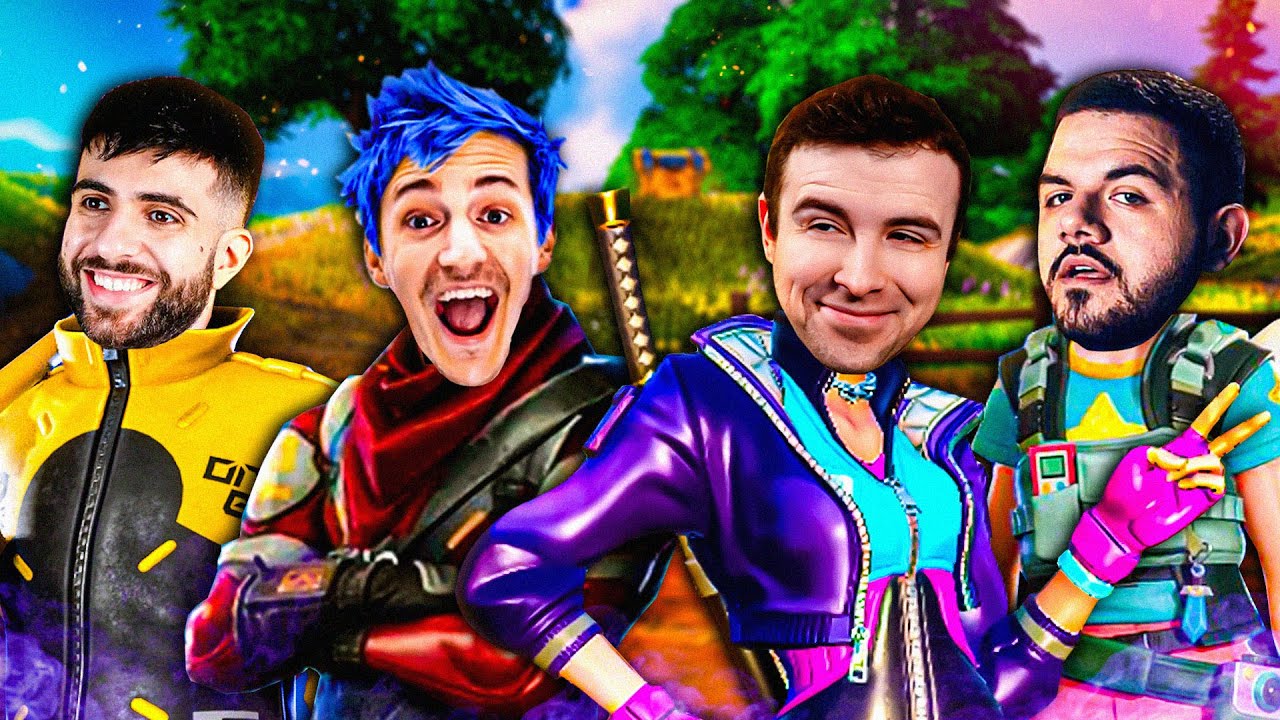 DrLupo dominates Fortnite lobbies while having fun with SypherPK, Ninja and CourageJD