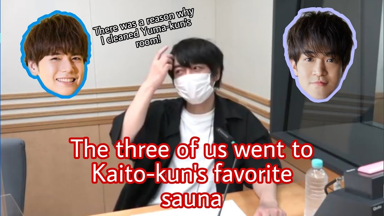 Enoki Junya Taking over Uchida Yuuma's radio Part 2 | The reason behind him cleaning Yuuma's room