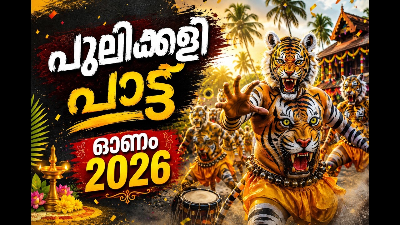 താളക്കരുത്തിൽ വാ പുലികളേ&hellip; | pulikkali Song | Onam 2026 | Pulikkali 2026