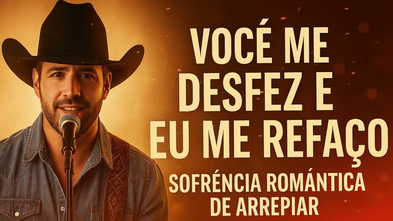 Você Me Desfez e Eu Me Refaço – Sofrência Romântica de Arrepiar (Oficial)