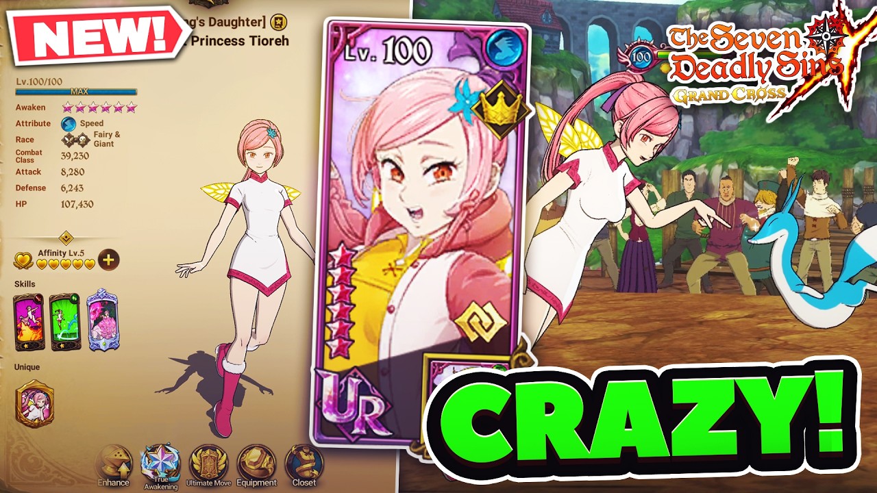 TIOREH IS NUTS! Most BROKEN Support IN HISTORY Of 7DS: Grand Cross