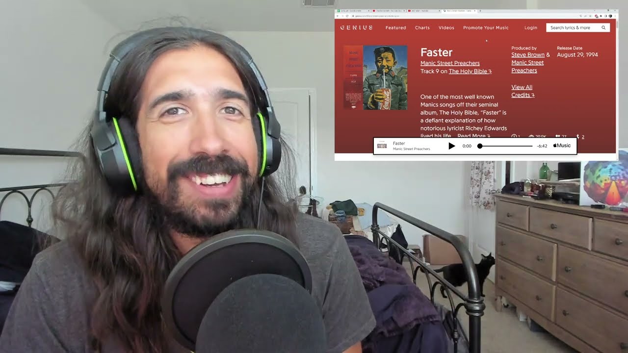 Manic Street Preachers - Faster [REACTION]