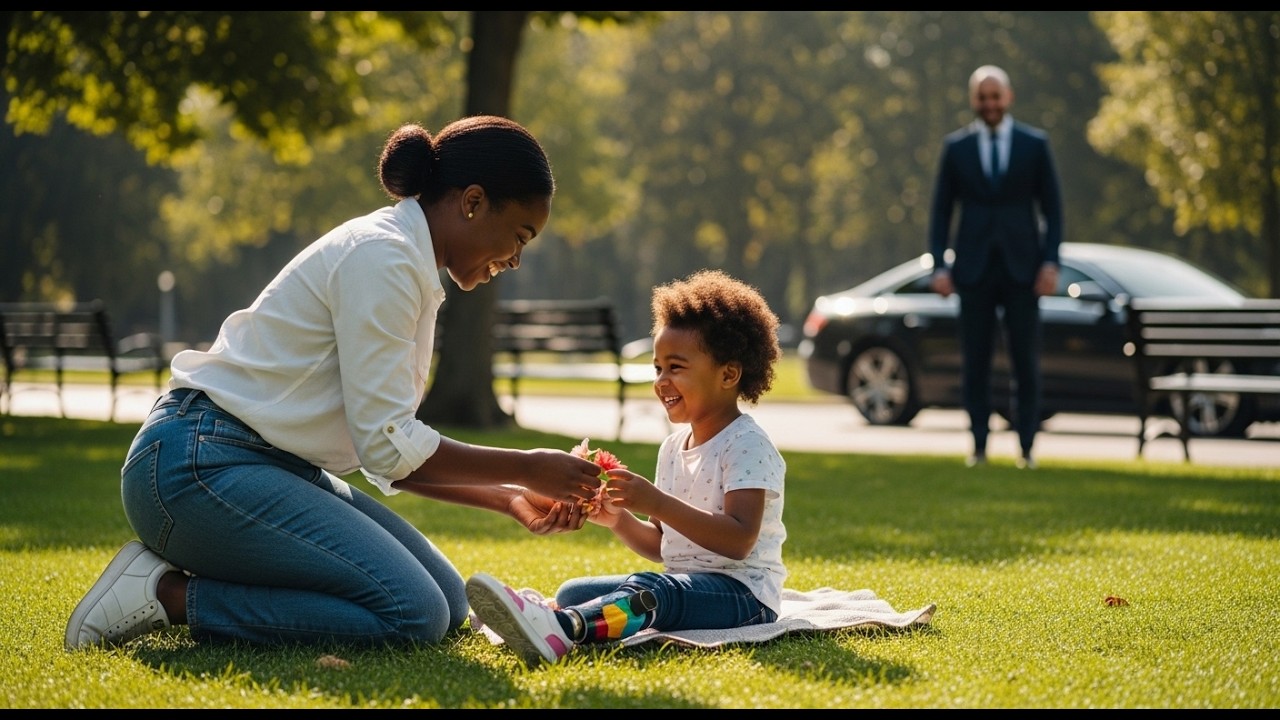A Black Woman Plays With a One‑Legged Little Girl—Not Knowing the Billionaire Father Is Coming...