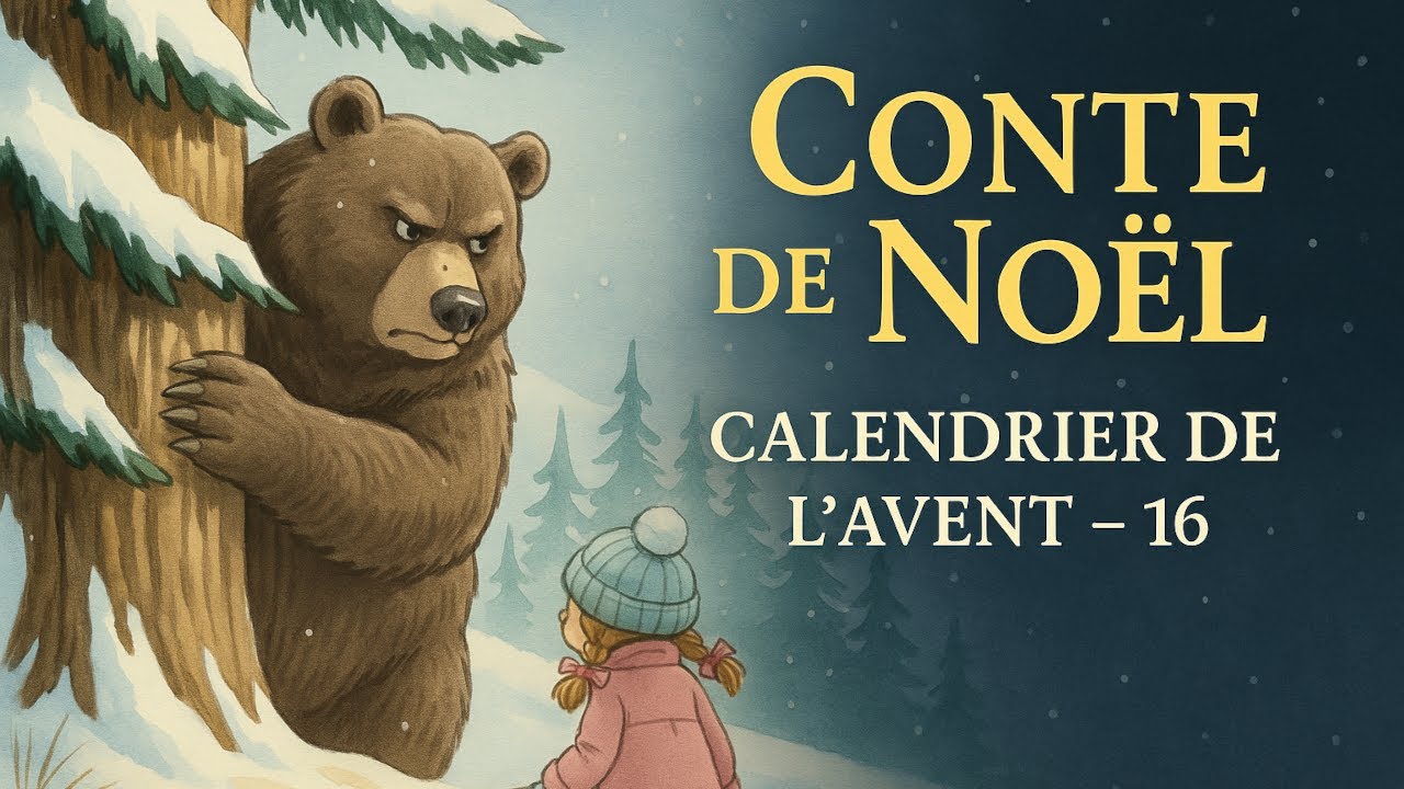 L’ours mal léché et la lettre inattendue 🐻✉️ | Conte de Noël #16