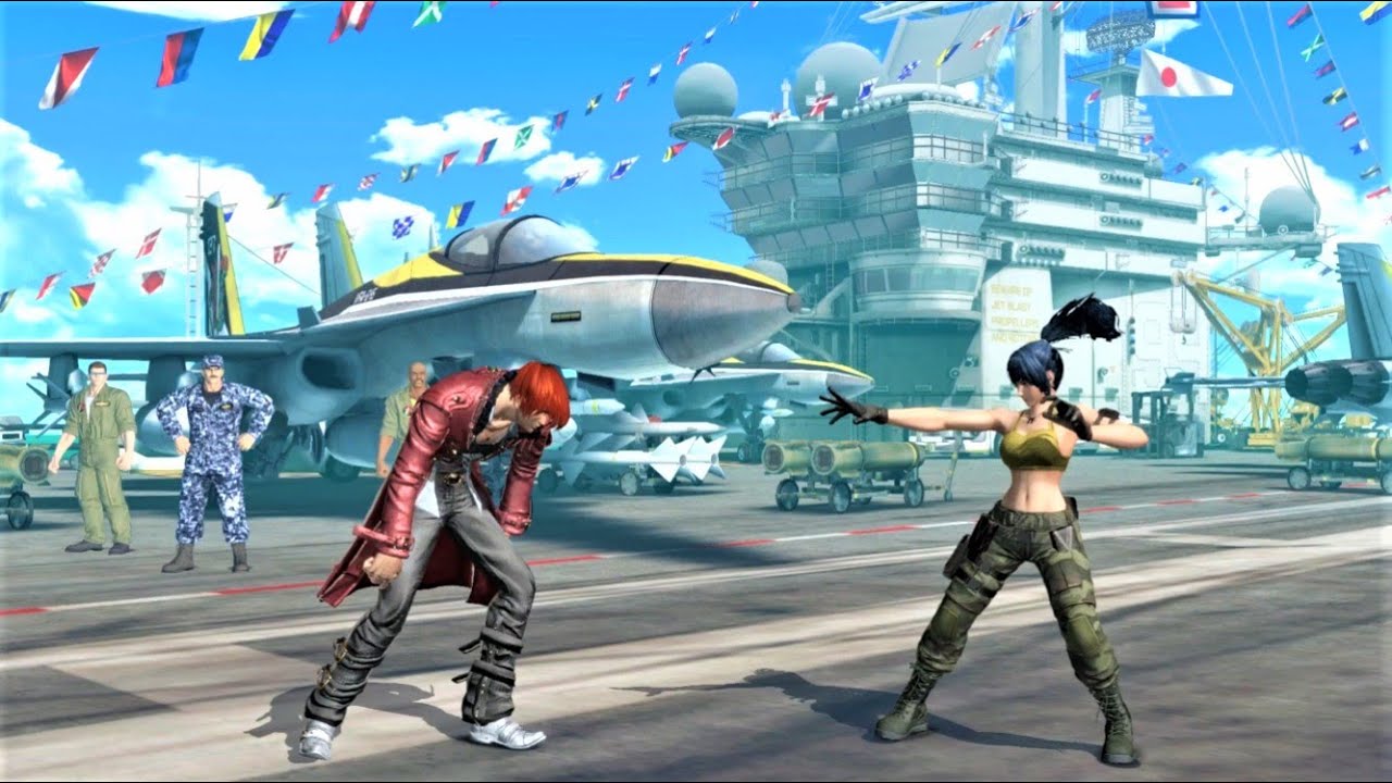 Iori Yagami vs Leona (Hardest AI) - THE KING OF FIGHTERS XIV KOF 14