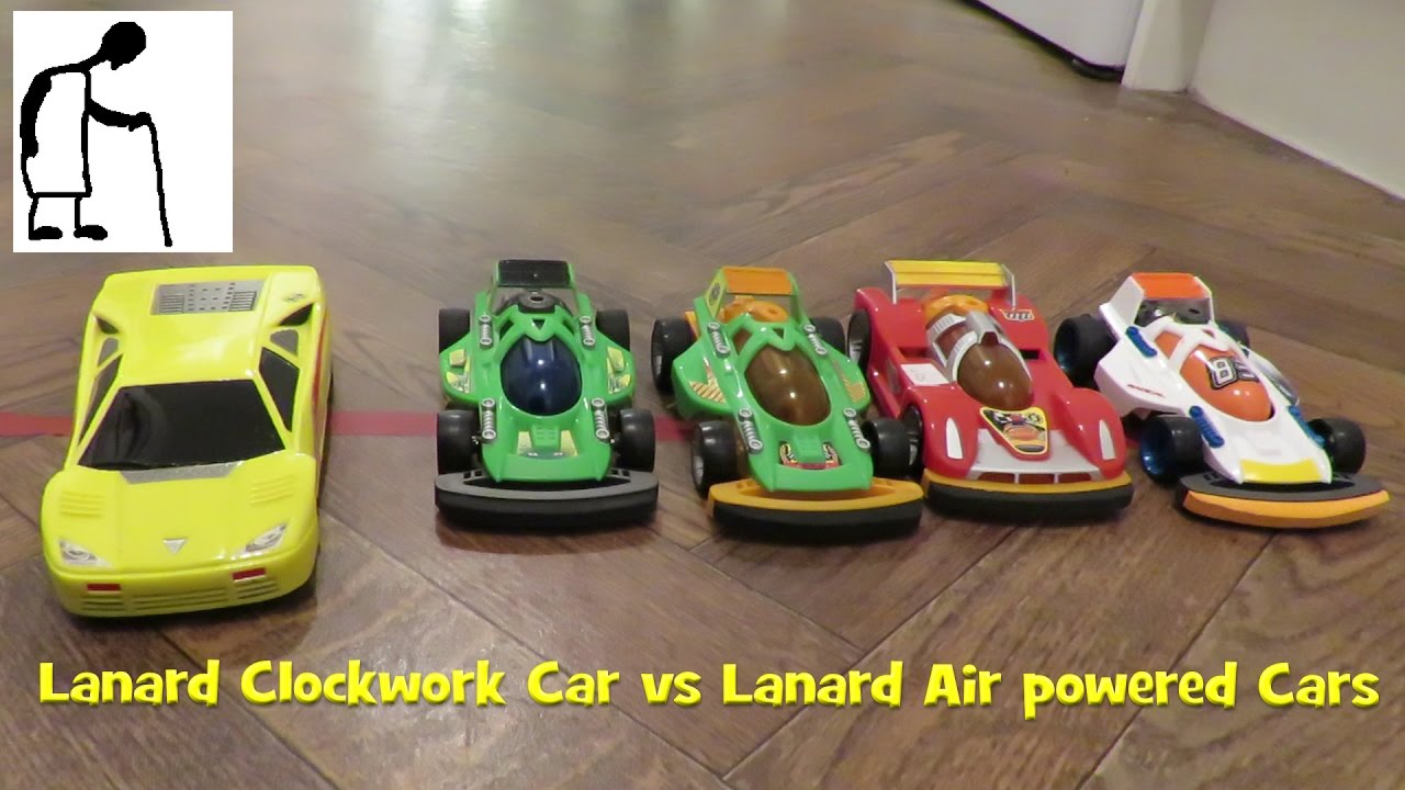 Lanard Clockwork Car vs Lanard Air powered Cars