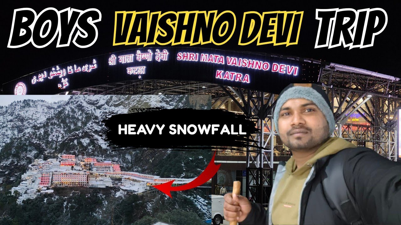 Boys Trip to Vaishno Devi 🚂 || Daily Vlogs - 369 || President Vlogs 😊