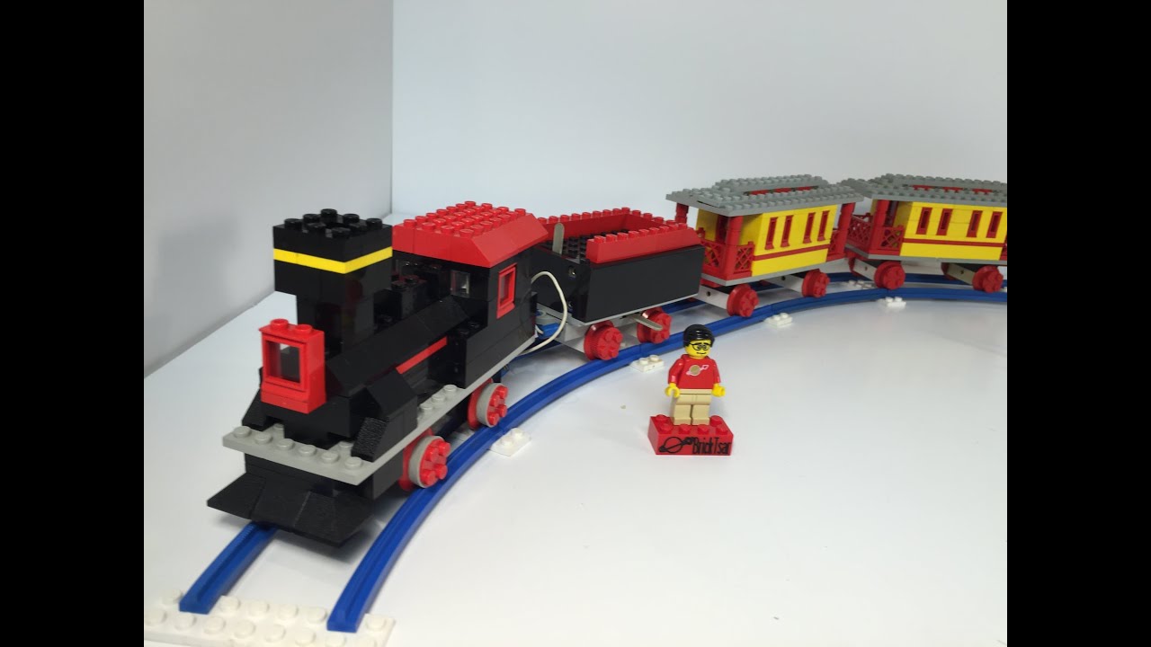 LEGO Vintage 119 Super Train Set - From 1968 - plus 157 direction changer