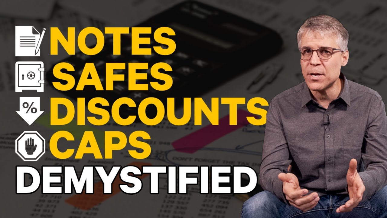 A Founder's Guide to Notes & SAFEs: Caps, Discounts & More | Dose 036