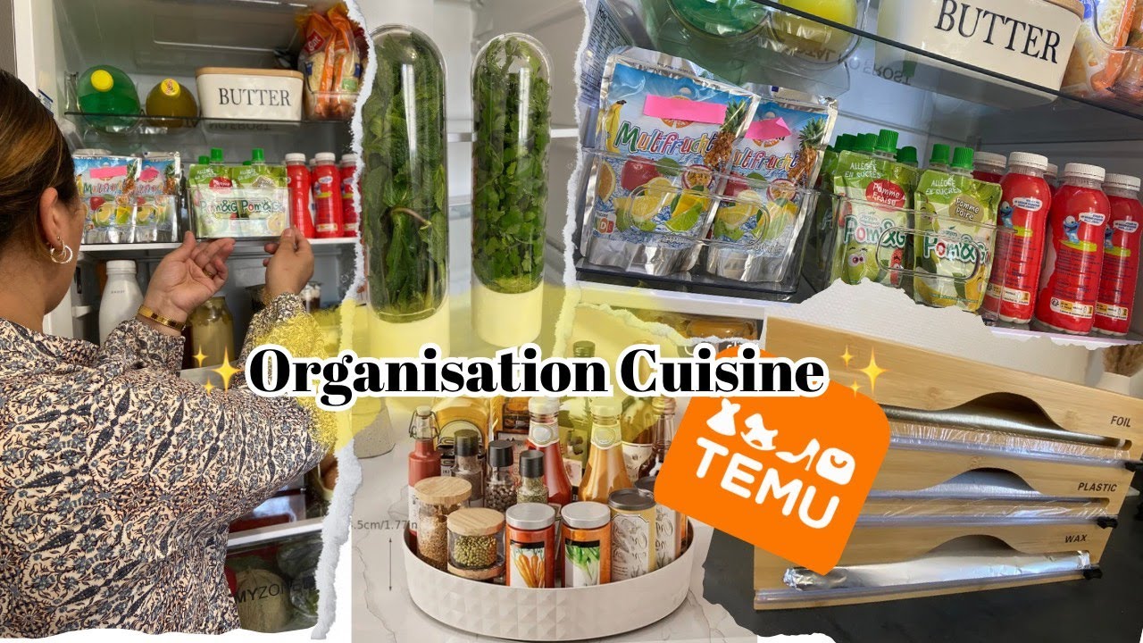 ⭐ORGANISATION CUISINE 100% TEMU⭐