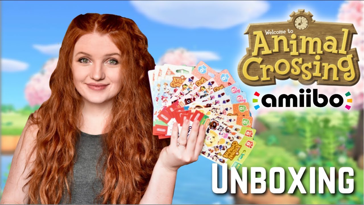 Распаковка более 10 наборов карточек Amiibo Animal Crossing | Серии 1-5