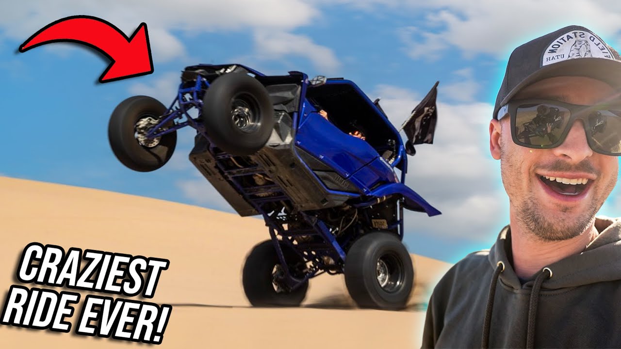 RIDING Passenger in 350+ HP BIG TURBO YXZ!  INSANE TURBO FLUTTER!