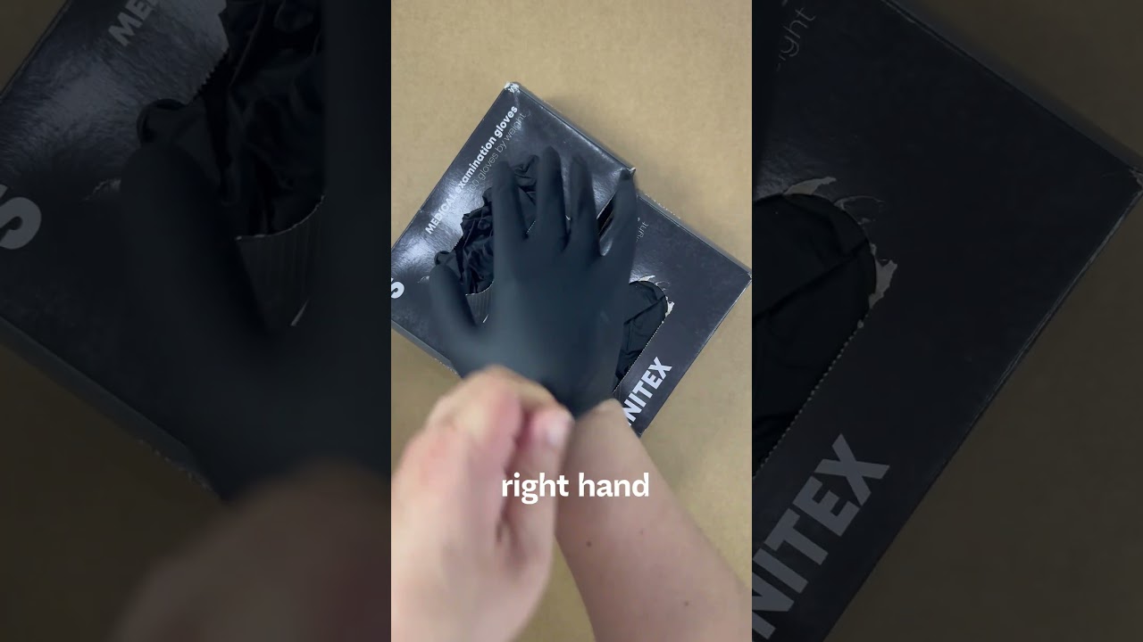 FINITEX 5 Mil Black Nitrile Gloves &ndash; Strong, Stretchy & Versatile! #nitrilegloves #finitex