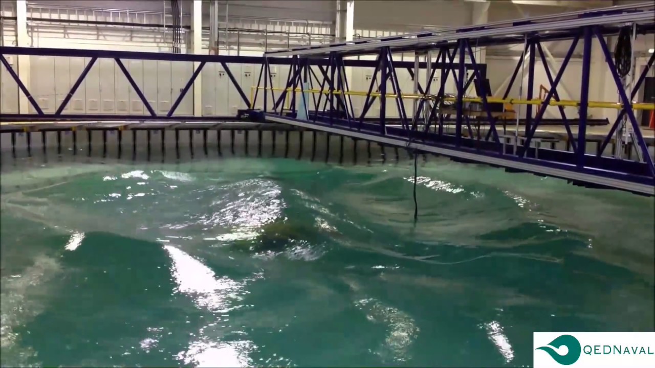 Subhub Testing at Flowave using Schottel Model Turbine