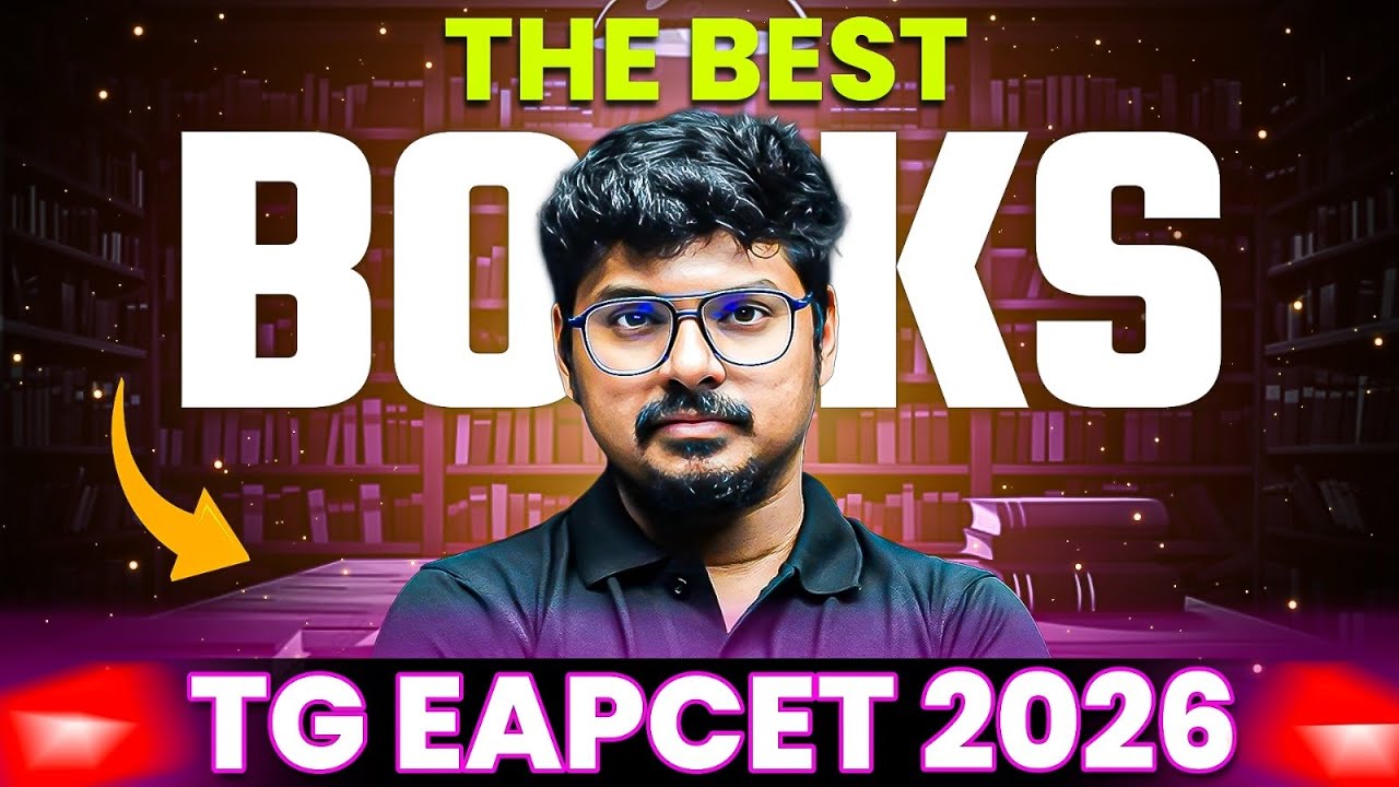 Best Books for TG EAPCET 2026 | Rank Booster Strategy 