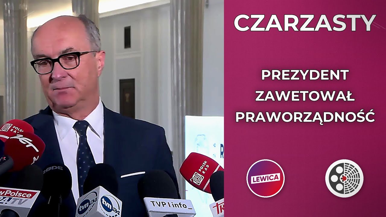 Briefing Marszałka Sejmu Włodzimierza Czarzastego