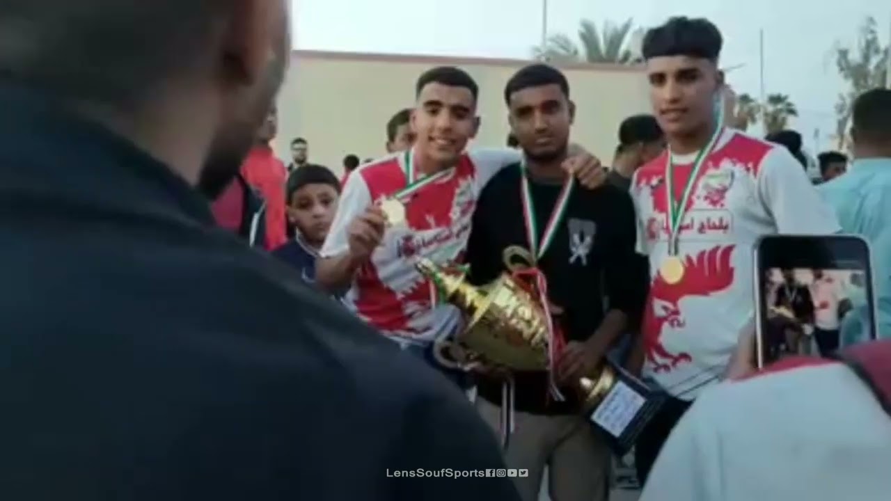#احتفالات #شباب تغزوت بالتتويج بكاس الولاية