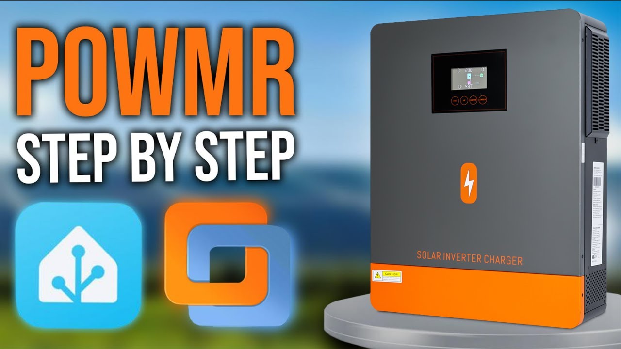 How to Integrate PowMr Inverter with Home Assistant (1) - Step-by-Step Guide Using VMware