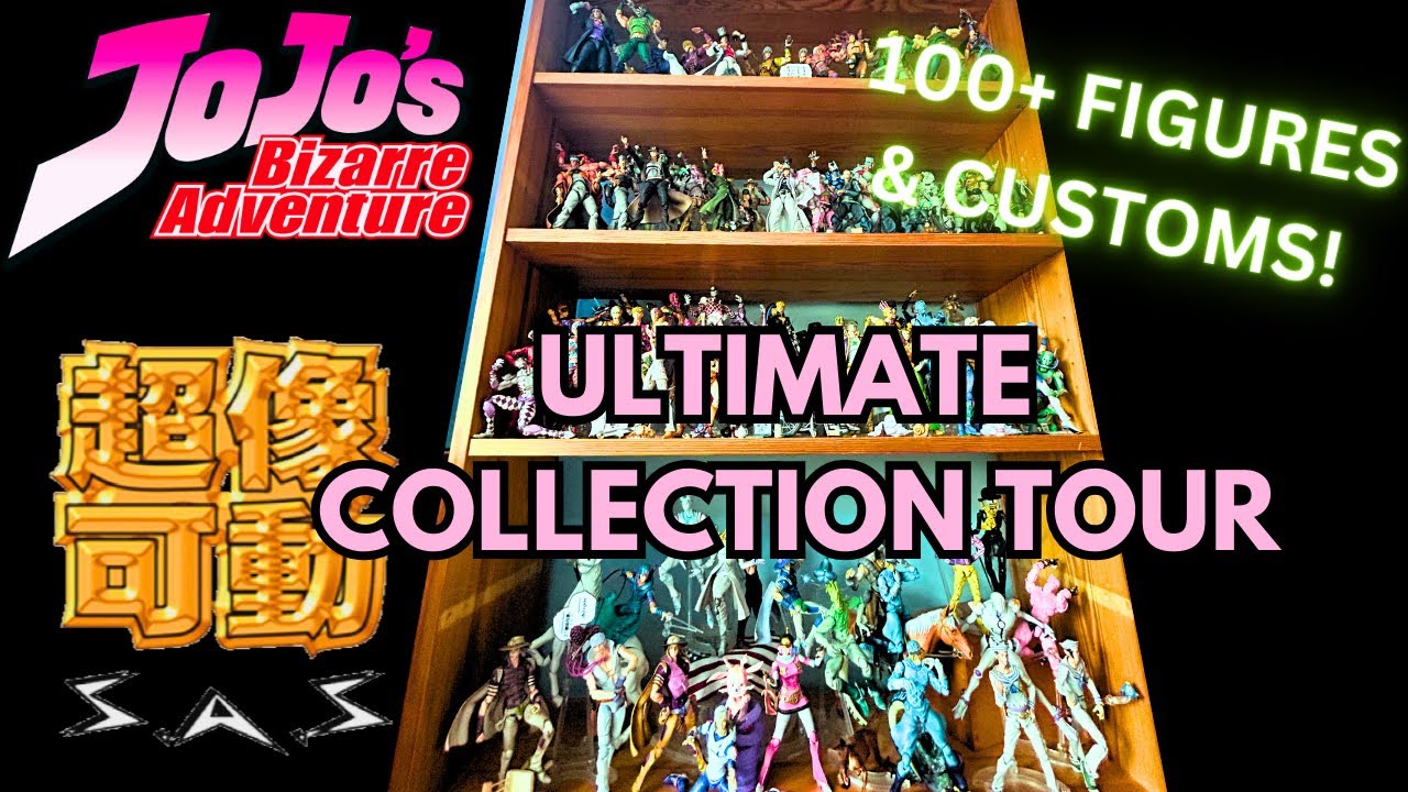 ULTIMATE JoJo’s Bizarre Adventure Action Figure 2025 COLLECTION TOUR!