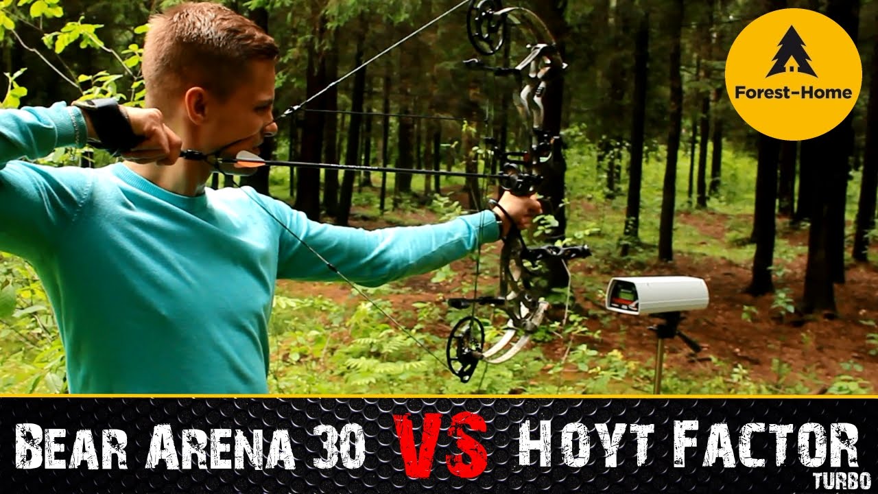 Тест луков: Bear Arena 30 и Hoyt Factor Turbo от Forest-Home.ru