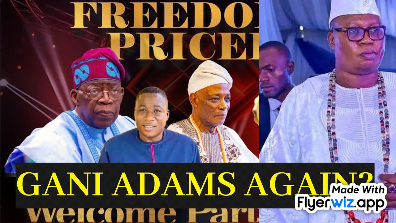 HAAA AARE GANI ADAMS ATTACKED OLOYE SUNDAY IGBOHO AGAIN......