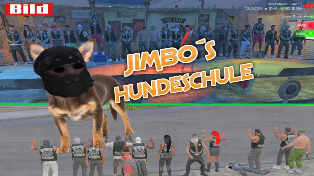 🏛️4Blocks🔴🟢TSCHETSCHENEN vs. LOST MC🔥Jimbos Hundeschule🐶