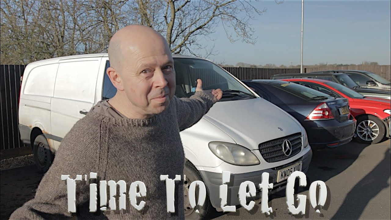Spares or Repair, After Sixteen Years The Rust Won, Mercedes Vito 109cdi.