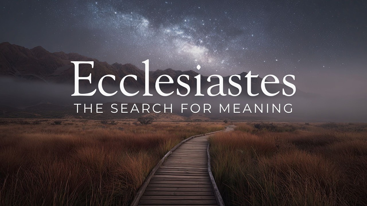 The Search for Meaning - The Gift of a Funeral - Ecclesiastes 7 - 10