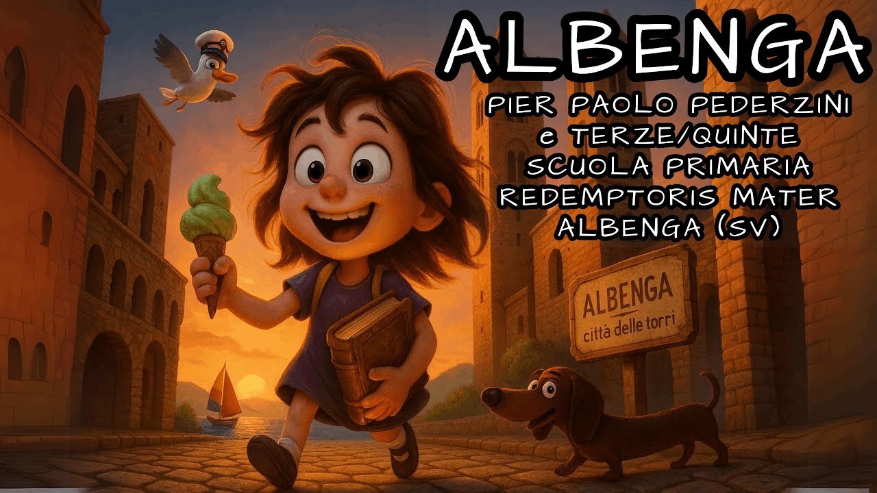 STORIA DI ALBENGA - PIER PAOLO PEDERZINI & III/V SCUOLA PRIMARIA REDEMPTORIS MATER DI ALBENGA (SV)