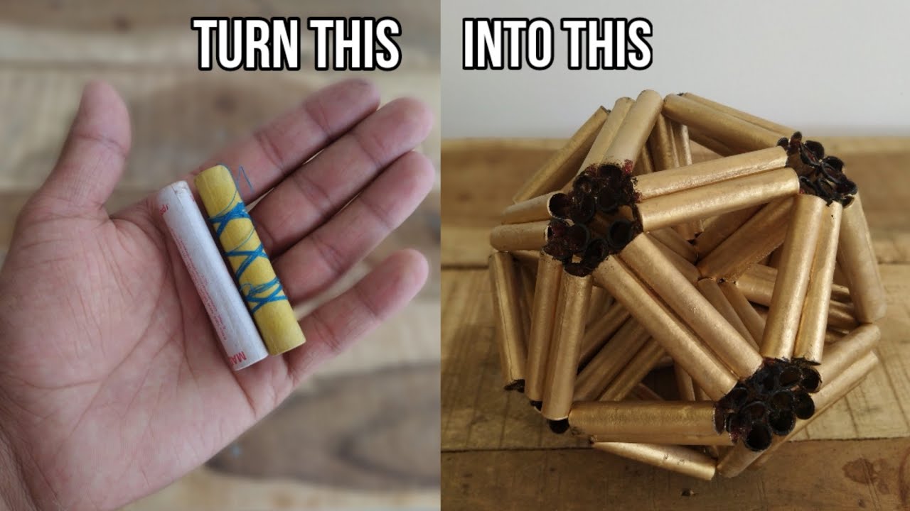 How To Make Home decor from waste empty thread Spool | DIY