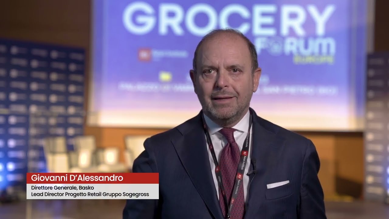 Grocery Forum Europe 2023 - Intervista Giovanni D'Alessandro - Basko e Gruppo Sogegross