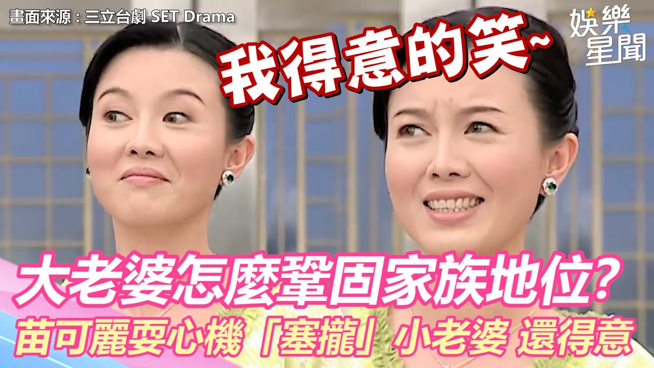 台灣龍捲風精華／大老婆怎麼鞏固家族地位？苗可麗耍心機「塞攏」小老婆還得意｜三立新聞網 SETN.com
