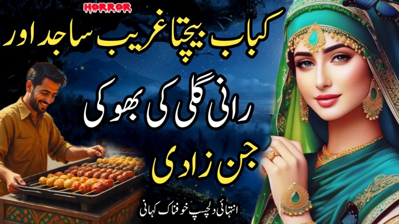 Kabab Bechta Ghreeb Sajid Aur Rani Gali Ki Bhoki Jinzadi | Real Urdu Horror Story | Koh Qaf Jinzadi