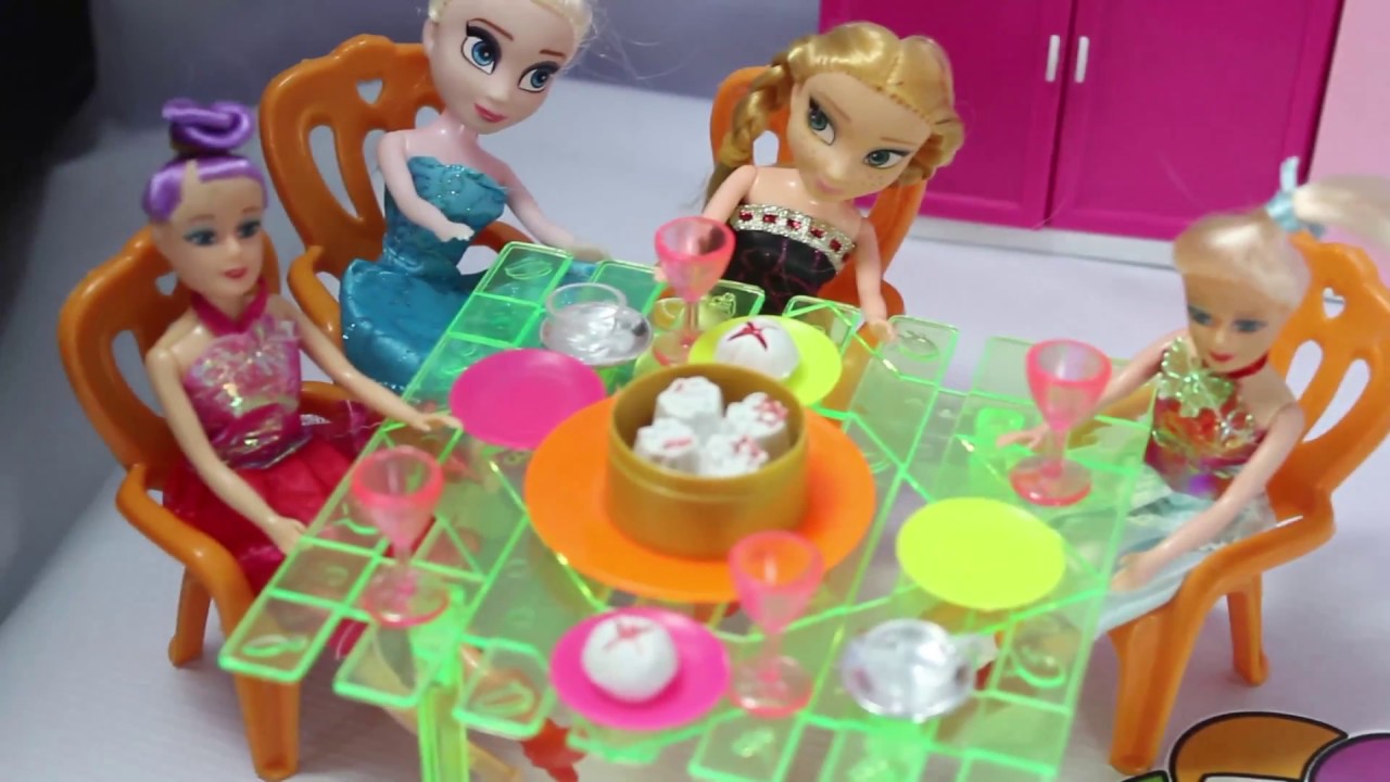 لعبة مطبخ العرائس اجمل العاب الطبخ للبنات والاولاد dolls kitchen cooking games